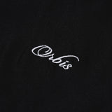Orbis Script Open Collar Shirt - Black