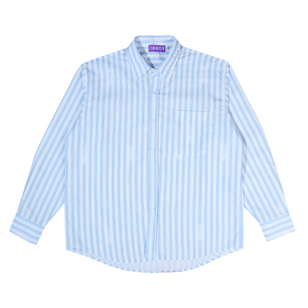 Orbis Stripes Shirt Logo - Blue