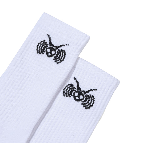 Icon Logo Socks - White