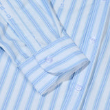 Orbis Stripes Shirt Logo - Blue