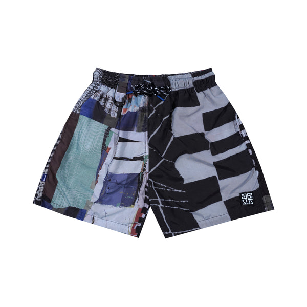 Particula Printed Nylon Shorts - Multi