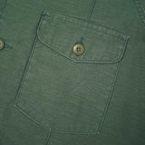 Fatty Fatigue Shirt Reverse Satin - Washed Olive