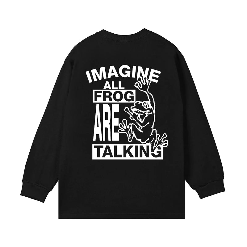 Cross Longsleeve T-Shirt - Black