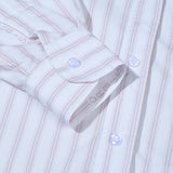 Orbis Stripes Shirt Logo - Brown