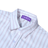 Orbis Stripes Shirt Logo - Brown