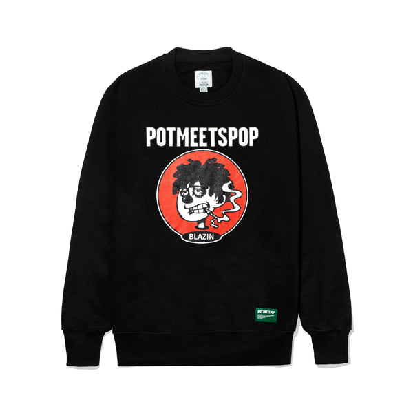Blazin Crewneck - Black
