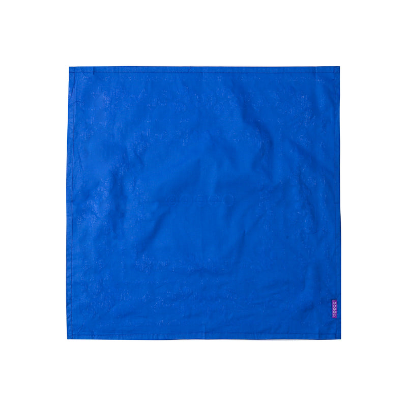 Flower Scarf Bandana - Blue