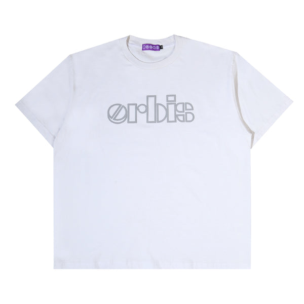 Orbis Pills Logo T-Shirt - Dyed White