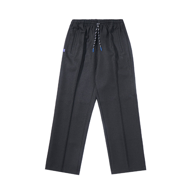 Midtown Pleated Easy Pants - Black