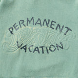 Permanent Distressed Hoodie - Washed Green