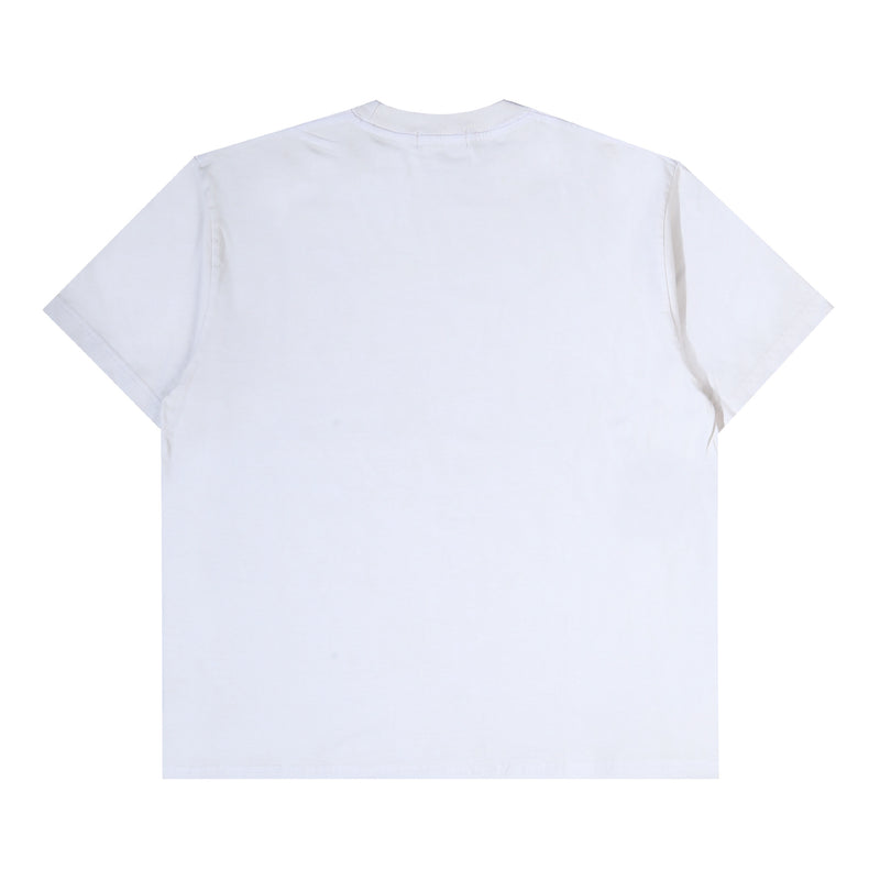 Orbis Pills Logo T-Shirt - Dyed White