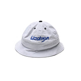 Log Bucket Hat - White