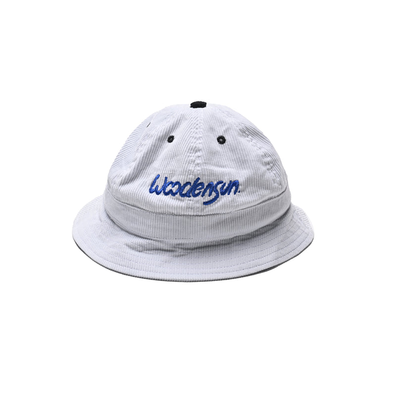 Log Bucket Hat - White
