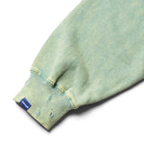 Permanent Distressed Hoodie - Washed Green