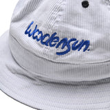 Log Bucket Hat - White