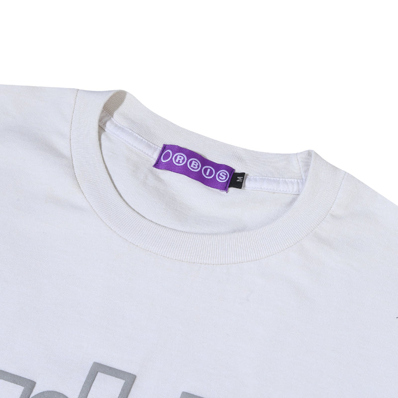 Orbis Pills Logo T-Shirt - Dyed White