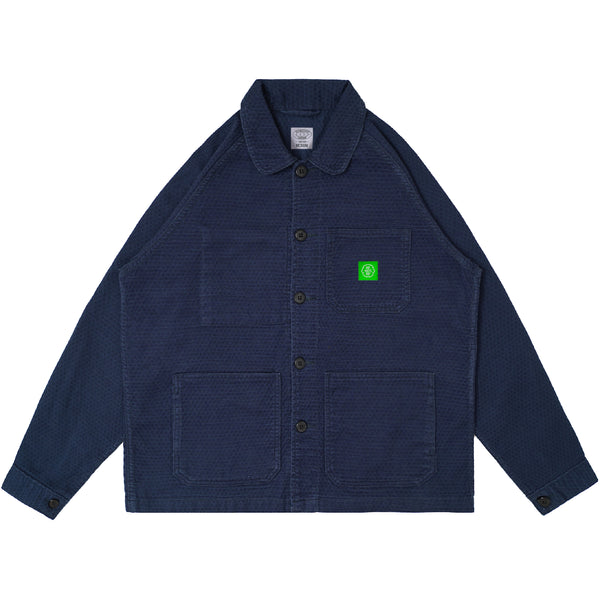 French Cookies French Coat Dobby Canvas - Washed Indigo