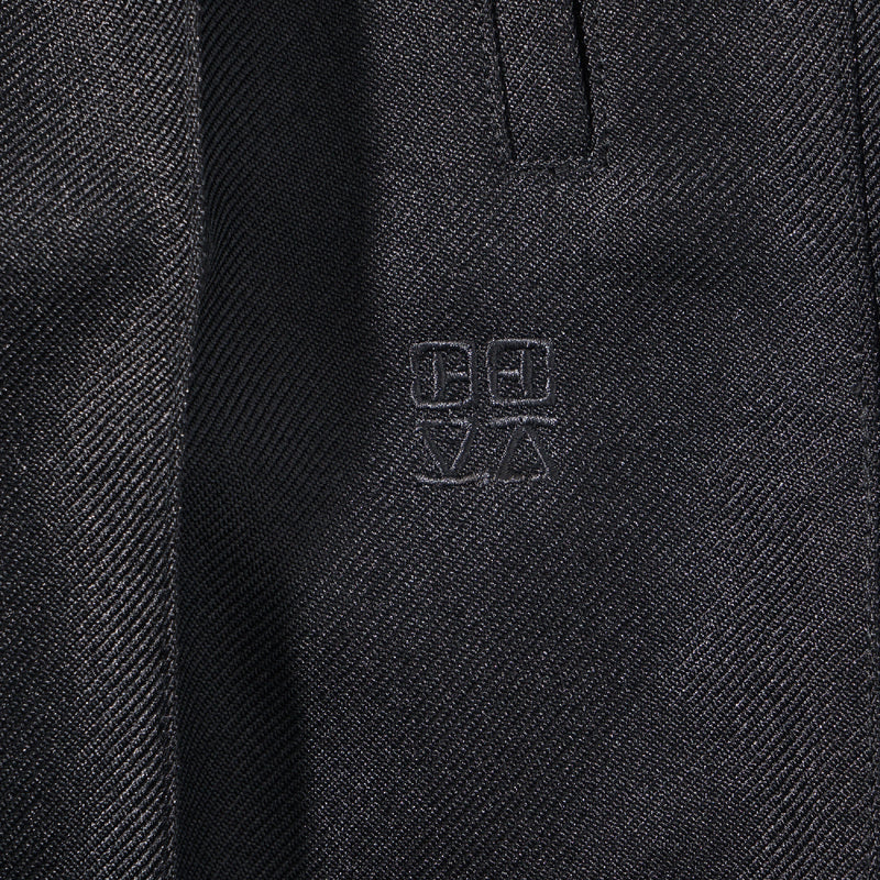 Midtown Pleated Easy Pants - Black