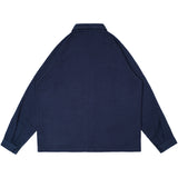 French Cookies French Coat Dobby Canvas - Washed Indigo