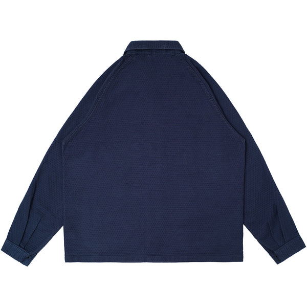 French Cookies French Coat Dobby Canvas - Washed Indigo