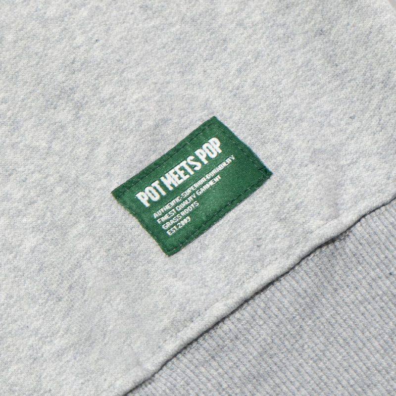 Purple Haze Crewneck - Heather Grey