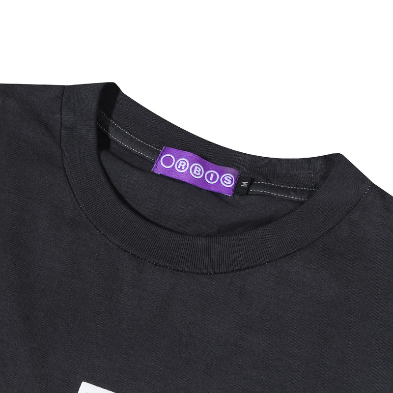 Orbis Pills Logo T-Shirt - Dyed Black