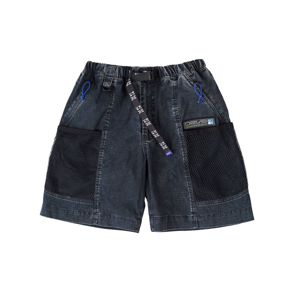 Hike Cargo Shorts - Washed Black