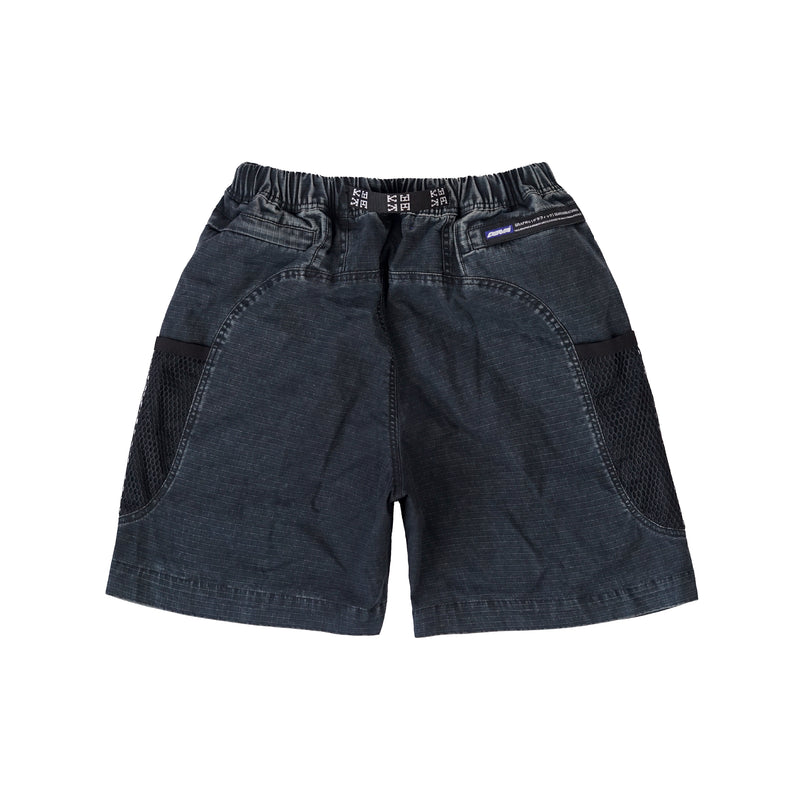 Hike Cargo Shorts - Washed Black