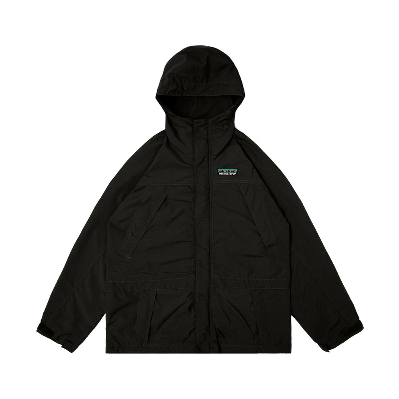 Leafy Outdoor Jacket - Black
