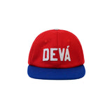 Academy Strapback Ball Cap - Red/Multi
