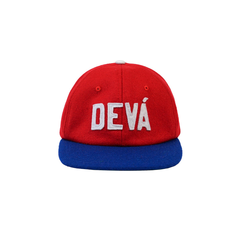 Academy Strapback Ball Cap - Red/Multi