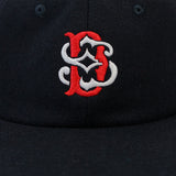 Decree Strapback Ball Cap - Black
