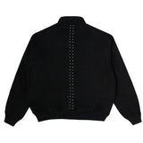 Orbis Script Work Studded Jacket - Black