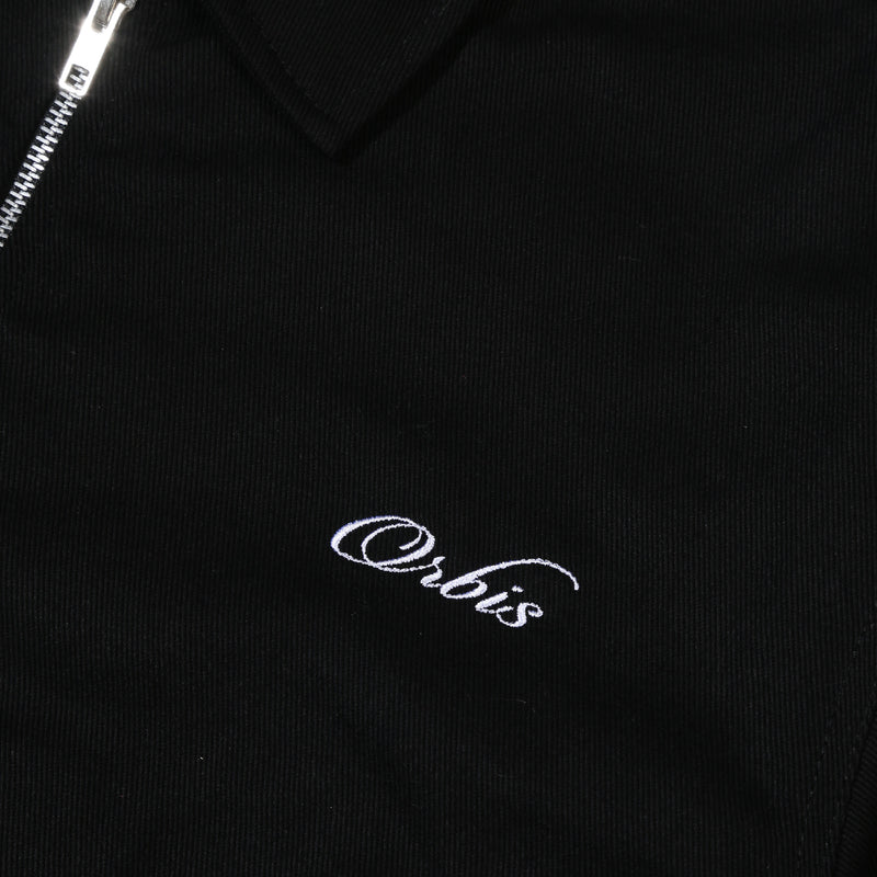 Orbis Script Work Studded Jacket - Black
