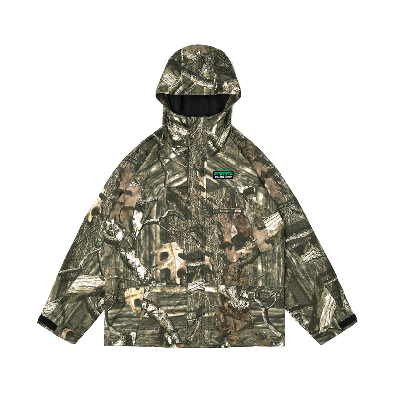 Leafy Outdoor Jacket - Real Camo