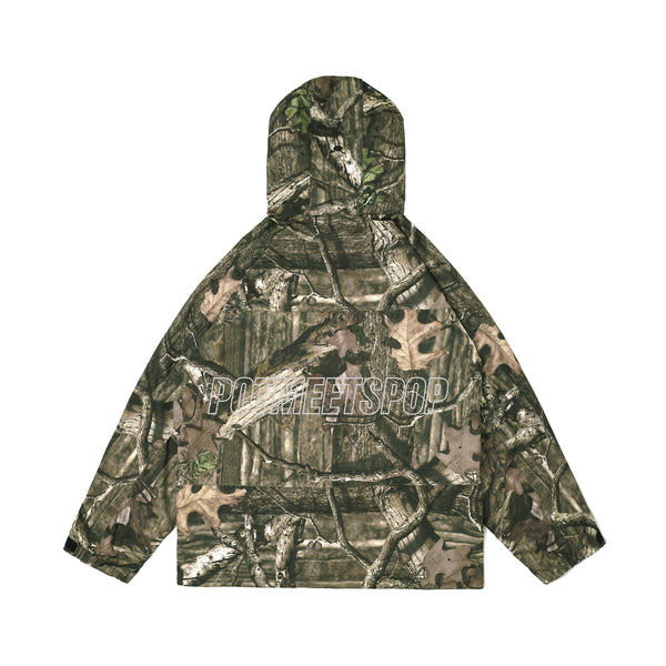 Leafy Outdoor Jacket - Real Camo