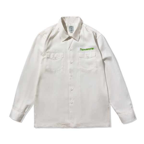 Smokin Groove Fatigue Longsleeve - White
