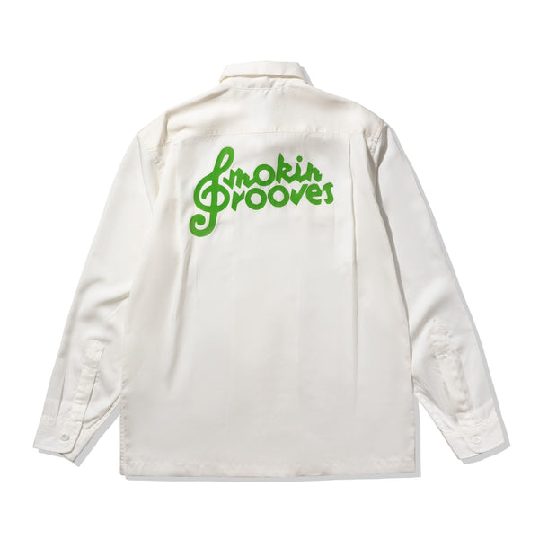 Smokin Groove Fatigue Longsleeve - White