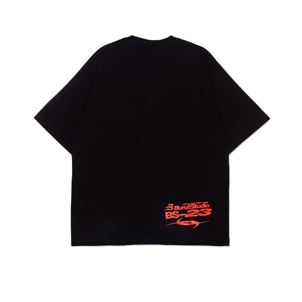 Sports Club T-Shirt -Black