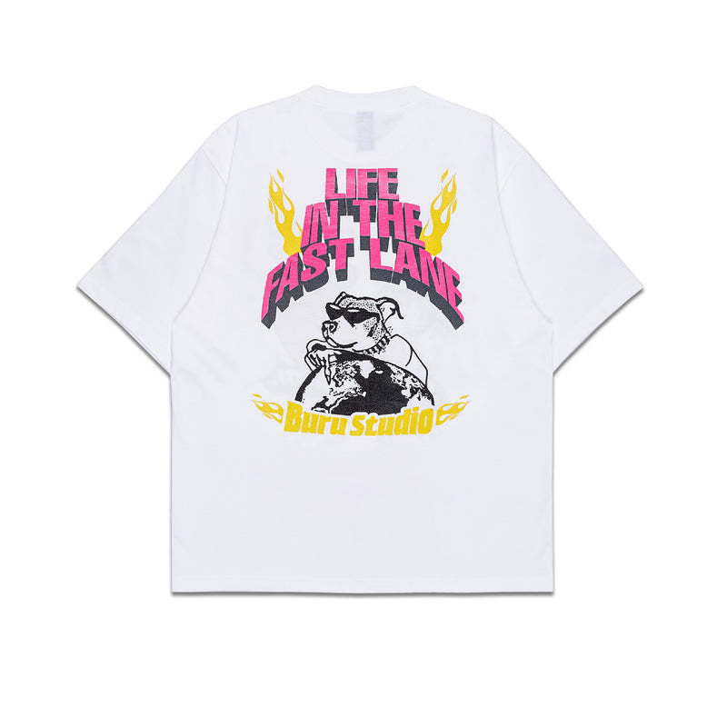 Fast Lane T-Shirt - White