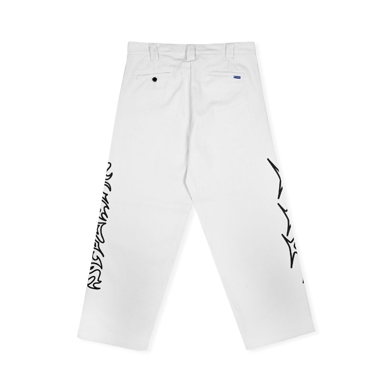 Emerale + Steve Marlon Long Pants - White