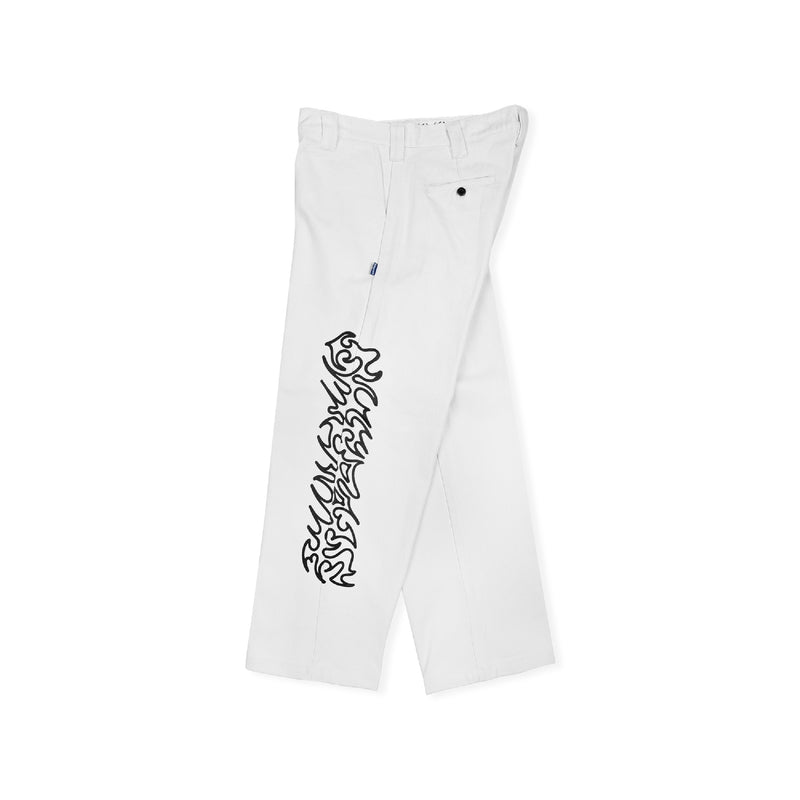 Emerale + Steve Marlon Long Pants - White