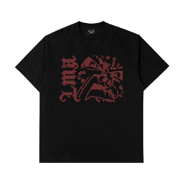 Leave Me Alone LMA Sweat T-Shirt - Black