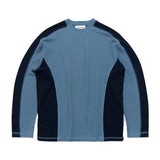 NOM Waffle Crewneck - Blue