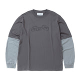 Ascii L/S T-Shirt - Grey