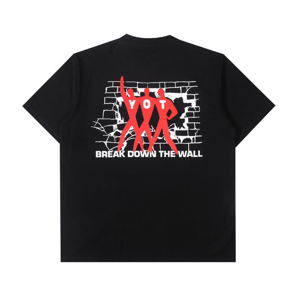 Break Down The Wall T-Shirt - Black