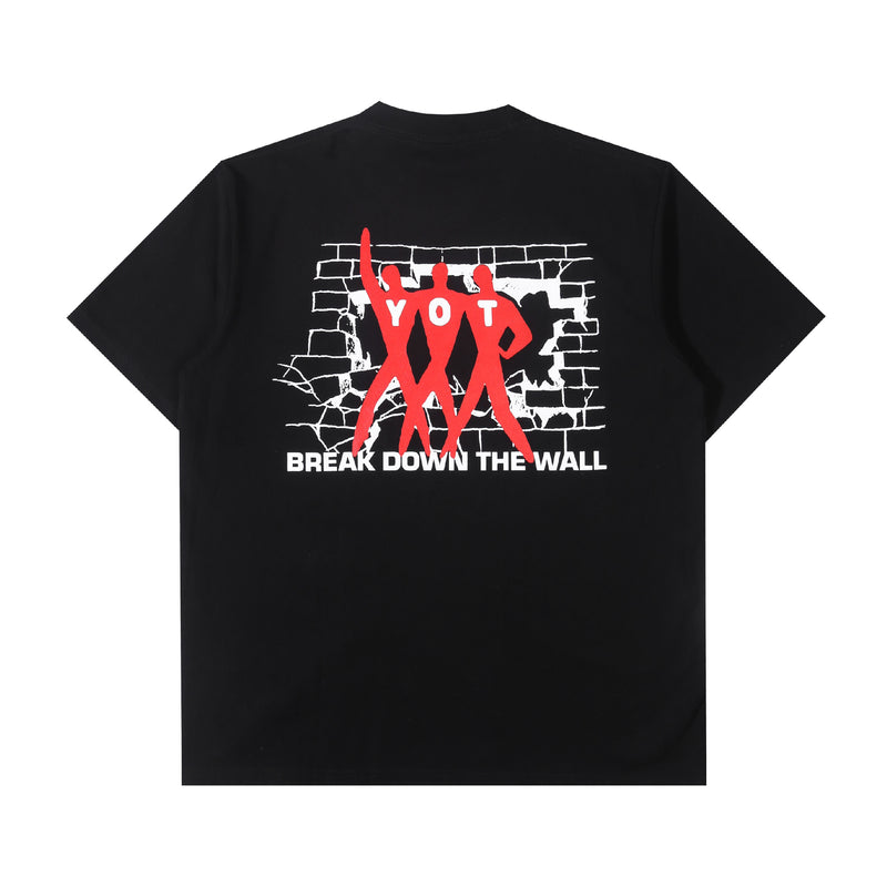 Break Down The Wall T-Shirt - Black
