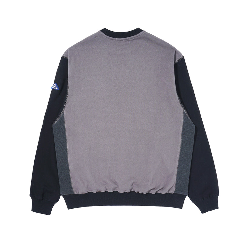 Fuse Crewneck Sweater - Grey/Black