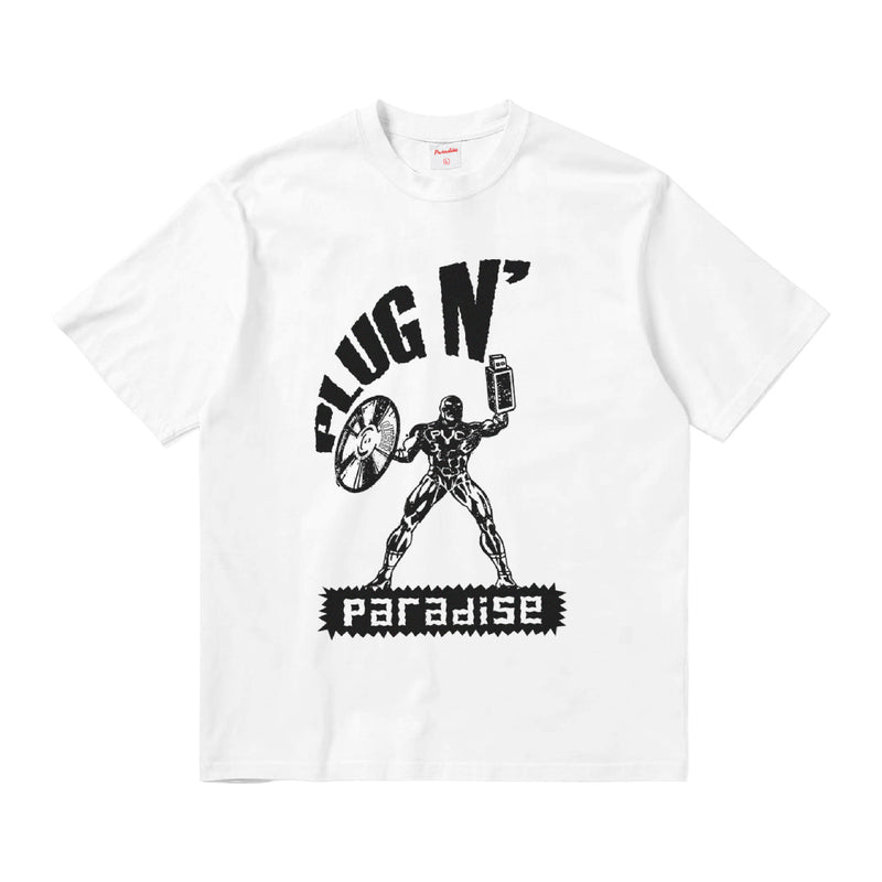 Plug n' Paradise T-shirt - White
