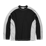 NOM Waffle Crewneck - Black
